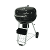 Master Forge 22.17-in W Black Porcelain Coated Kettle Charcoal Grill