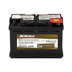 ACDelco AGM Automotive BCI Group 48 Battery 48AGM