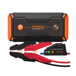 Powrun P-ONE Jump Starter, 2000A Portable Jump Box - Car Jump Starter Battery Pack