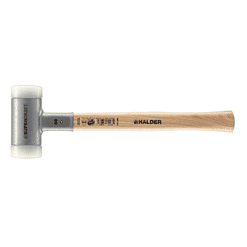 Halder 2.1825-lb Smooth Face Plastic Head Wood Dead Blow Hammer
