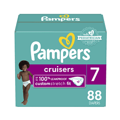 Pampers Cruisers Diapers Size 7, 88 count - Disposable Diapers