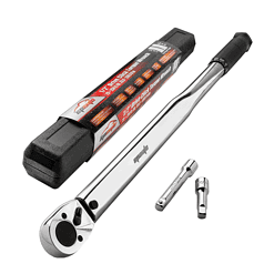 EPAuto 1/2-Inch Drive Click Torque Wrench,25-250 ft.-lb./33.9~338.9 Nm