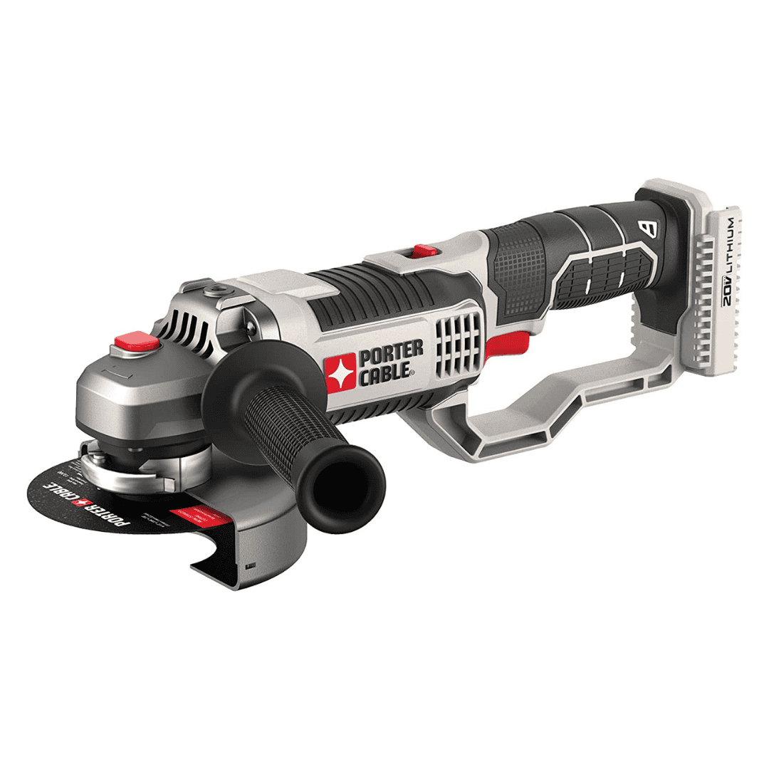 PORTER-CABLE 20V MAX* Angle Grinder Tool, 4-1/2-Inch, Tool Only (PCC761B)