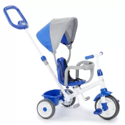 Little Tikes My First Trike 4-in-1 Trike in Blue, Convertible Tricycle for Toddlers