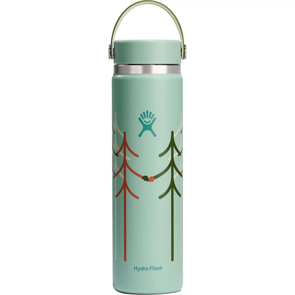 Hydro Flask Let's Go Together 24 oz. Wide Mouth Bottle - Treeline