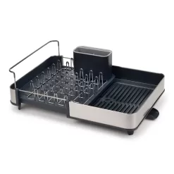 Joseph Joseph Gray Steel Extend Expandable Dish Rack