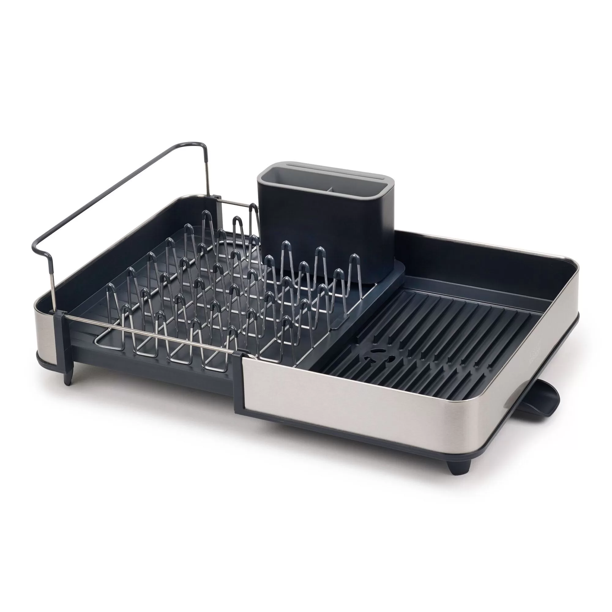 Joseph Joseph Gray Steel Extend Expandable Dish Rack