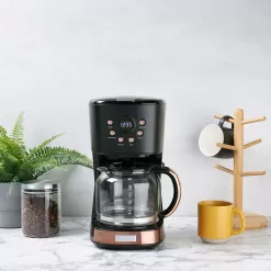 Haden Heritage 12 Cup Drip Coffee Maker - Black