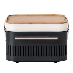 Everdure CUBE Portable Charcoal BBQ Grill - Black