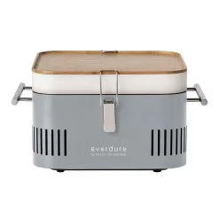 Everdure CUBE Portable Charcoal BBQ Grill - Stone