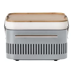 Everdure CUBE Portable Charcoal BBQ Grill - Stone