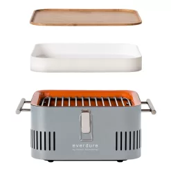 Everdure CUBE Portable Charcoal BBQ Grill - Stone