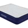 Bestway Tritech 15 in. Multicolor Antimicrobial Coating Air Mattress with Built-in AC Pump, Queen