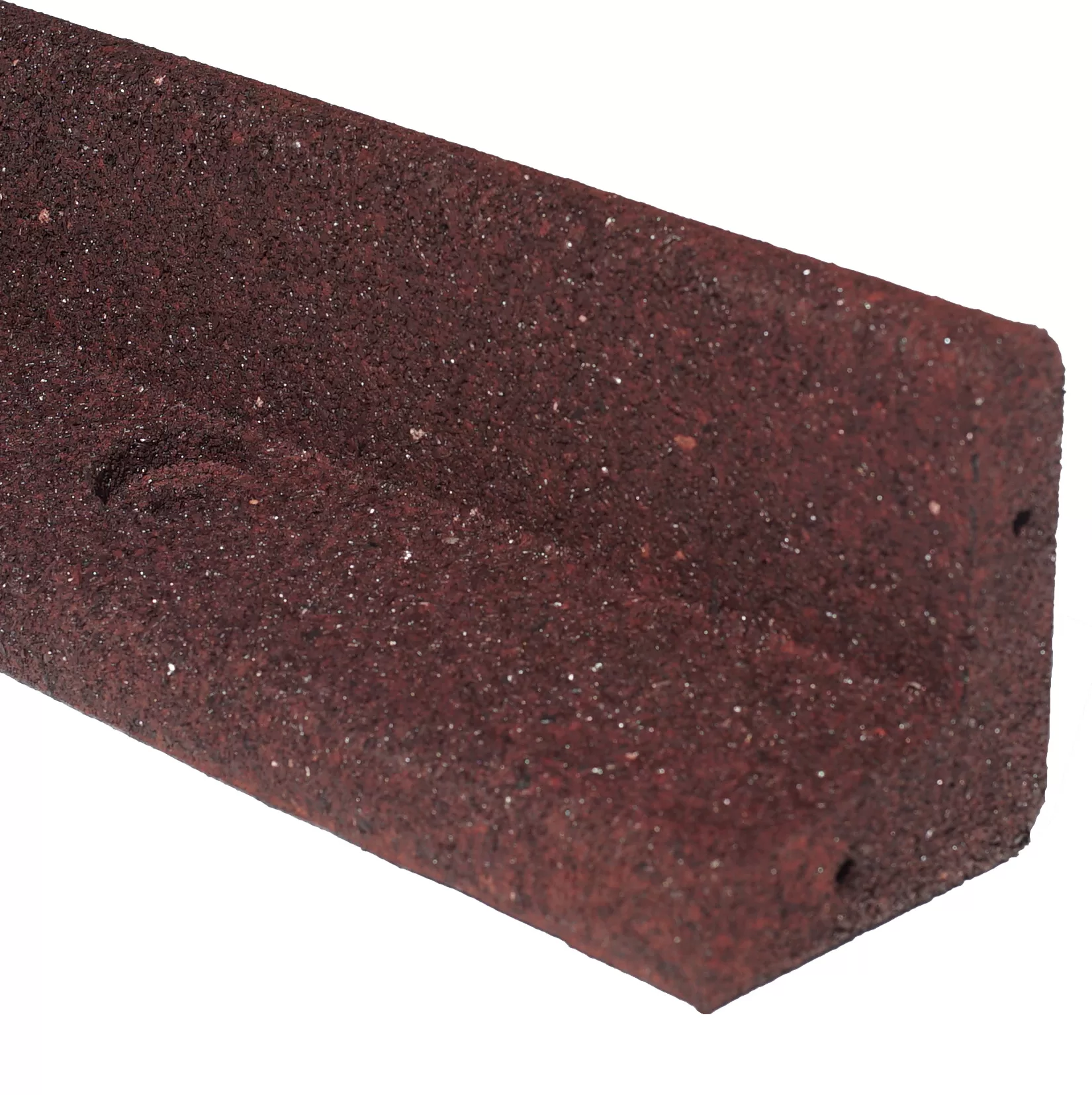 Eco Border 3" x 48" Red Rubber No Dig Landscape Garden Border Edging (Pack 6)