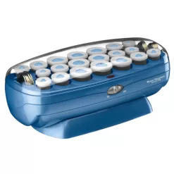 BabylissPRO Nano Titanium CERAMIC Hair Roller Set with 20 Velvety Flocked Hair Rollers