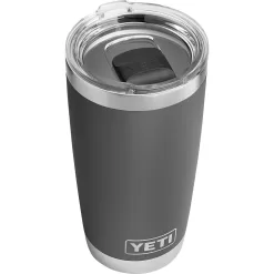 YETI 20 oz. Rambler Tumbler with MagSlider Lid - New Charcoal