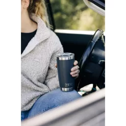 YETI 20 oz. Rambler Tumbler with MagSlider Lid - New Charcoal