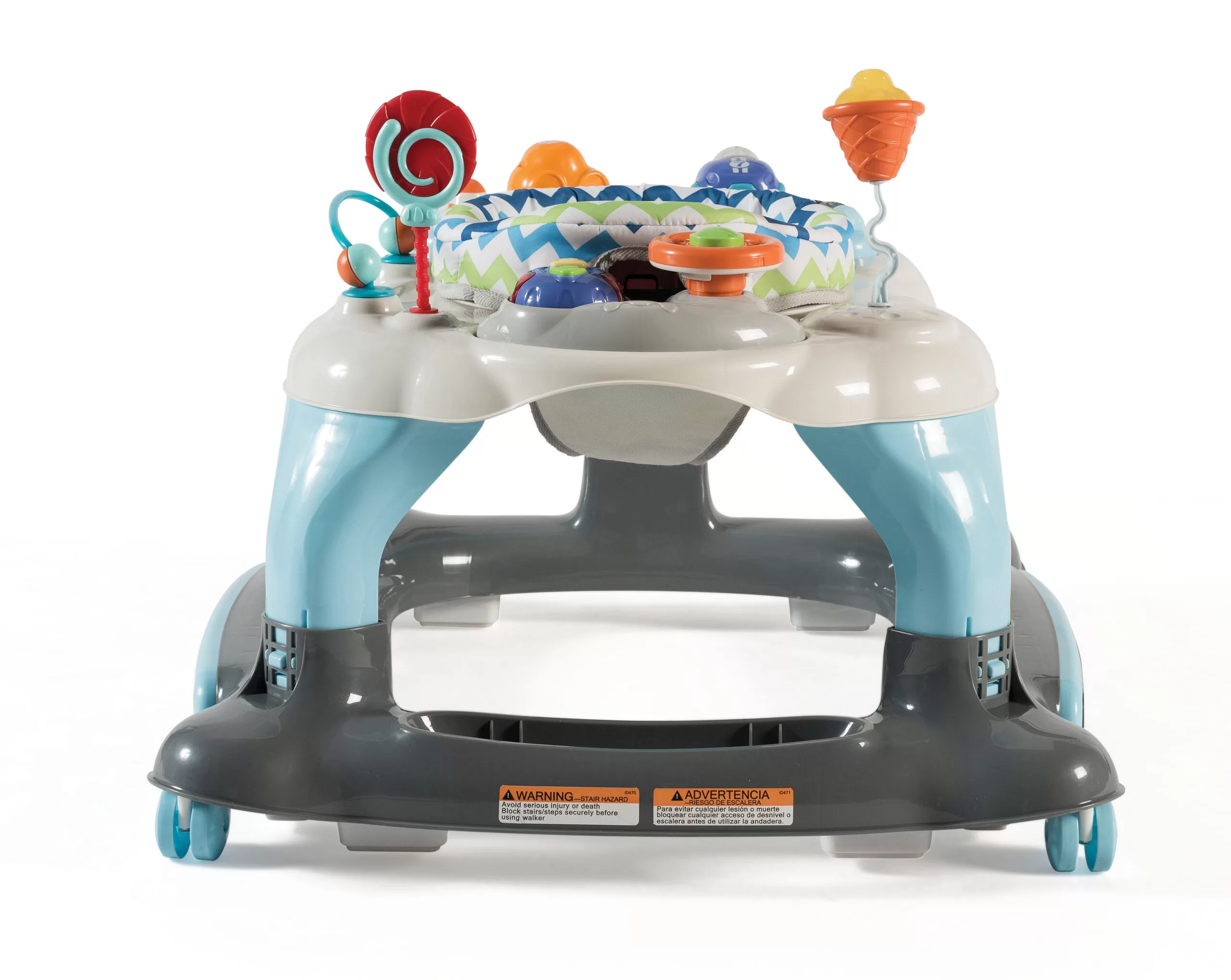 Storkcraft Activity Walker with Jumping Board and Feeding Tray Unisex Blue