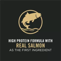 Purina Pro Plan High Protein with Probiotics Shredded Blend Salmon & Rice Formula Dry Dog Food, 33 lbs.