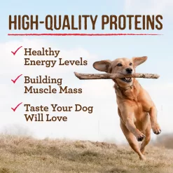 Merrick Grain Free Chunky Big Texas Steak Tips Dinner Canned Dog Food, 12.7 oz., Case of 12