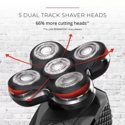 Remington Balder Pro Head Shaver, Cordless, Waterproof, Black