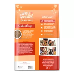 WholeHearted Grain Free Chicken Formula Dry Cat Food, 12 lbs.