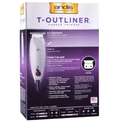 Andis Professional T-Outliner Trimmer+ bonus Attachment Combs #23575