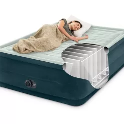 Intex 24" Dream Lux Pillow Top Dura-Beam Airbed Mattress with Internal Pump - Queen