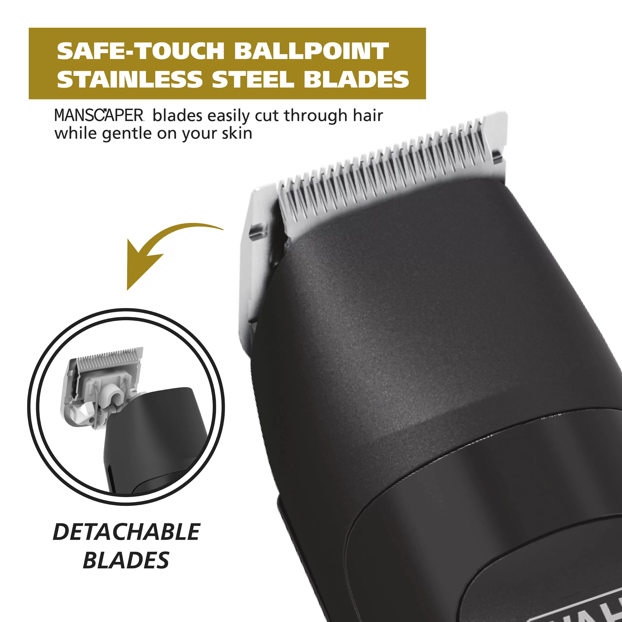 Wahl Manscaper Lithium Ion Body Groomer Kit, Men - 5618-100