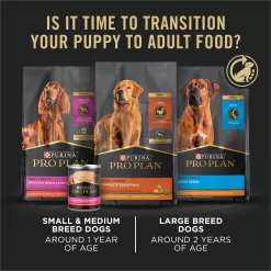 Purina Pro Plan Sensitive Skin & Stomach, Salmon & Rice Formula Large Breed Dry Puppy Food, 24 lbs.