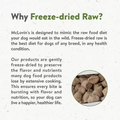McLovin's Pet Freeze Dried Butcher's Recipe Dog Meals, 48 oz.