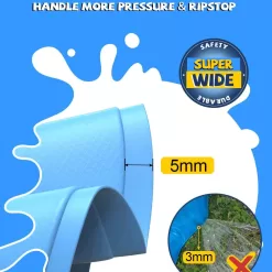 VISTOP Non-Slip Splash Pad for Kids and Dog, Thicken Sprinkler Pool Summer Outdoor Water Toys