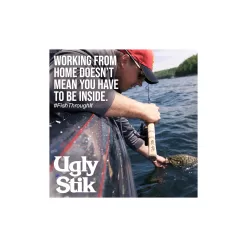 Ugly Stik 7’ Catfish Spinning Fishing Rod and Reel Catfish Combo