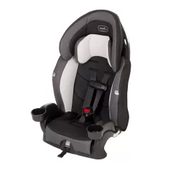 Evenflo Chase Plus 2-in-1 Booster Car Seat (Huron Black)