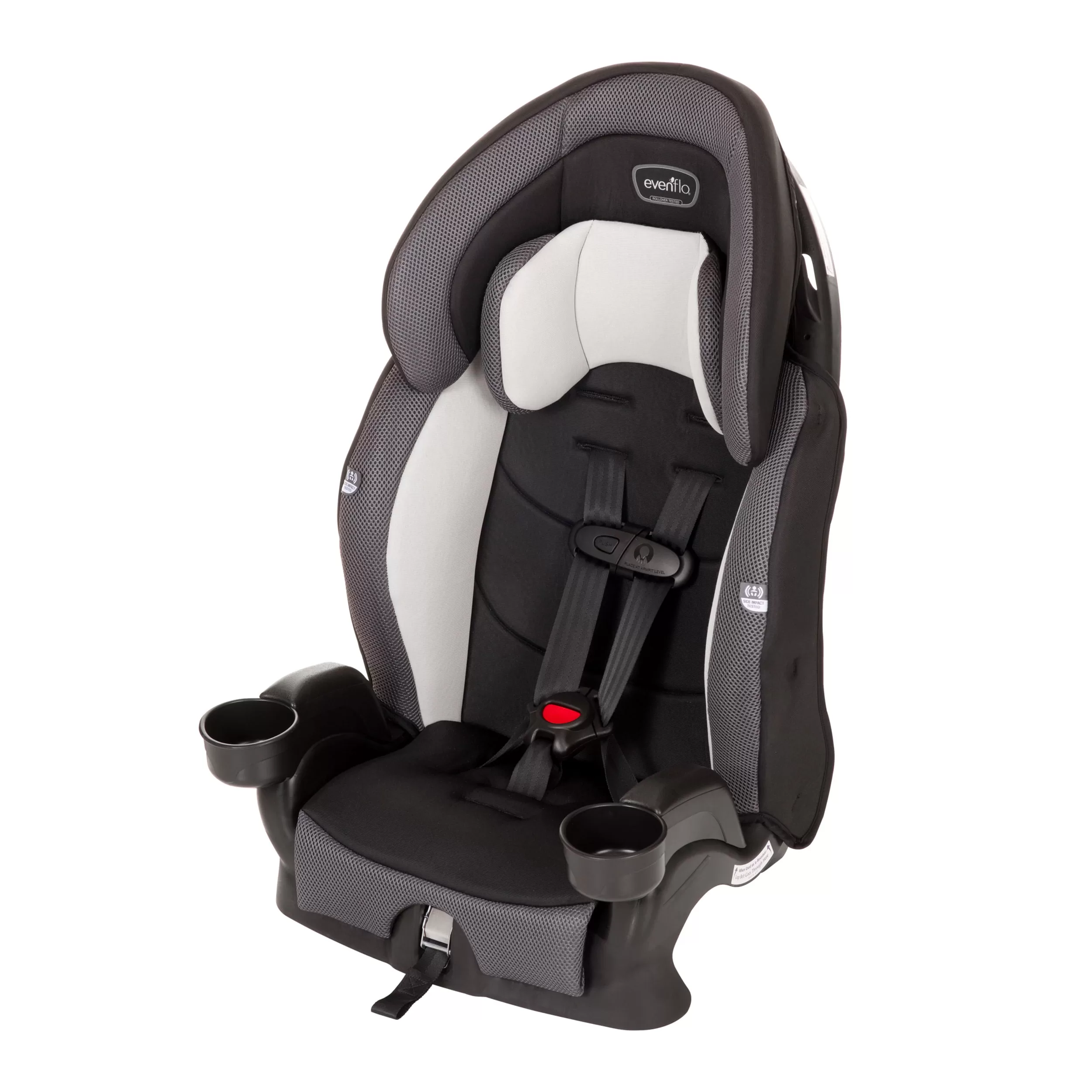 Evenflo Chase Plus 2-in-1 Booster Car Seat (Huron Black) - MartDiscover.com