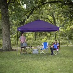 Ozark Trail 10' x 10' Purple Instant Outdoor Canopy with Heavy Duty Construction