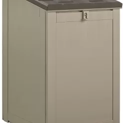 Cosco Outdoor LIving BoxGuard®, Large Lockable Package Delivery and Storage Box, 6.3 cubic feet, Tan