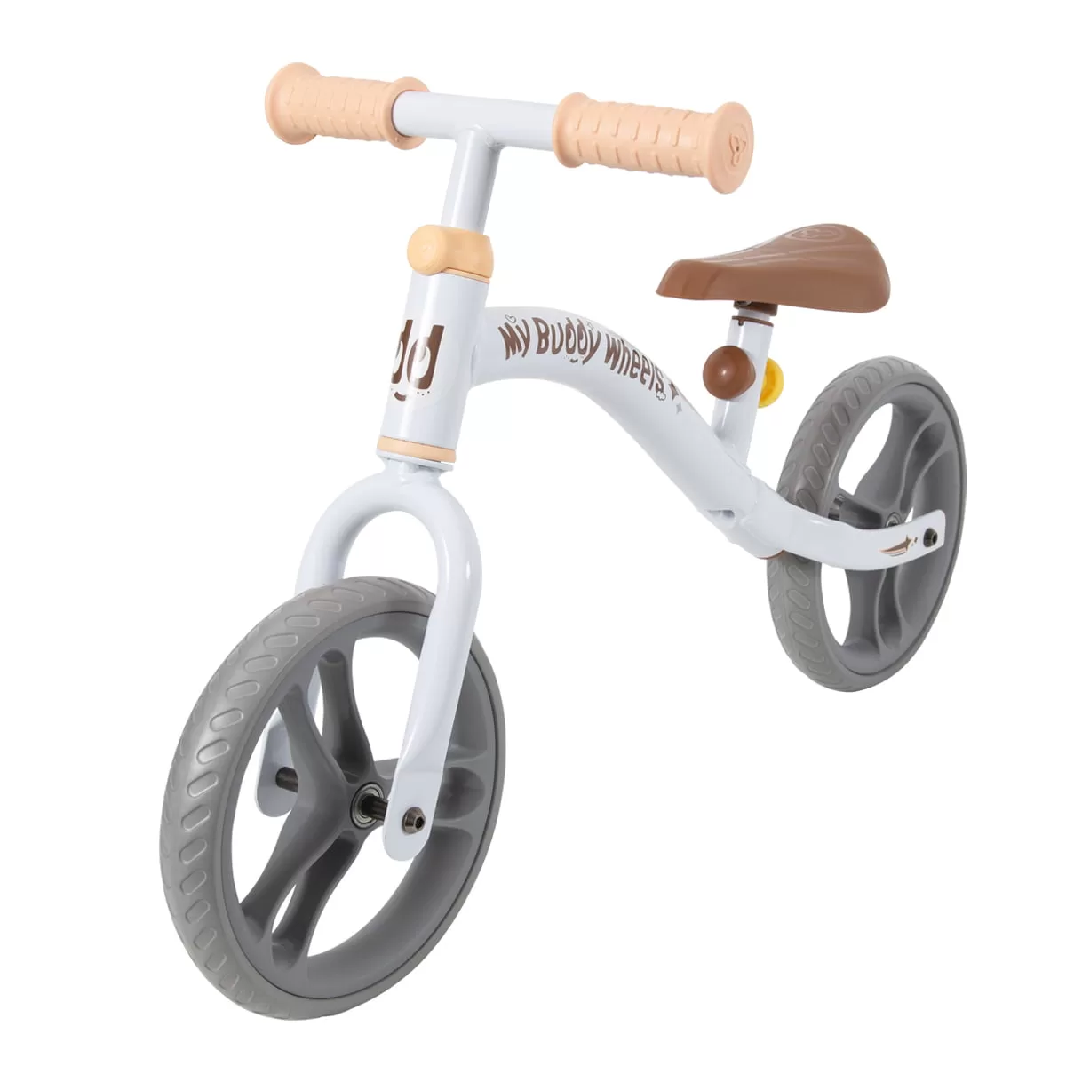 Yvolution My Buddy Wheels Dino Unicorn Horse Balance Bike with Plush Toy | Training Bicycle for Toddlers Age 2 Years +