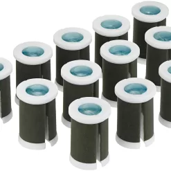BaBylissPRO Nano Titanium Ceramic Hair Rollers, Blue, 12