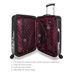 iFLY Hardside Fibertech Luggage 24