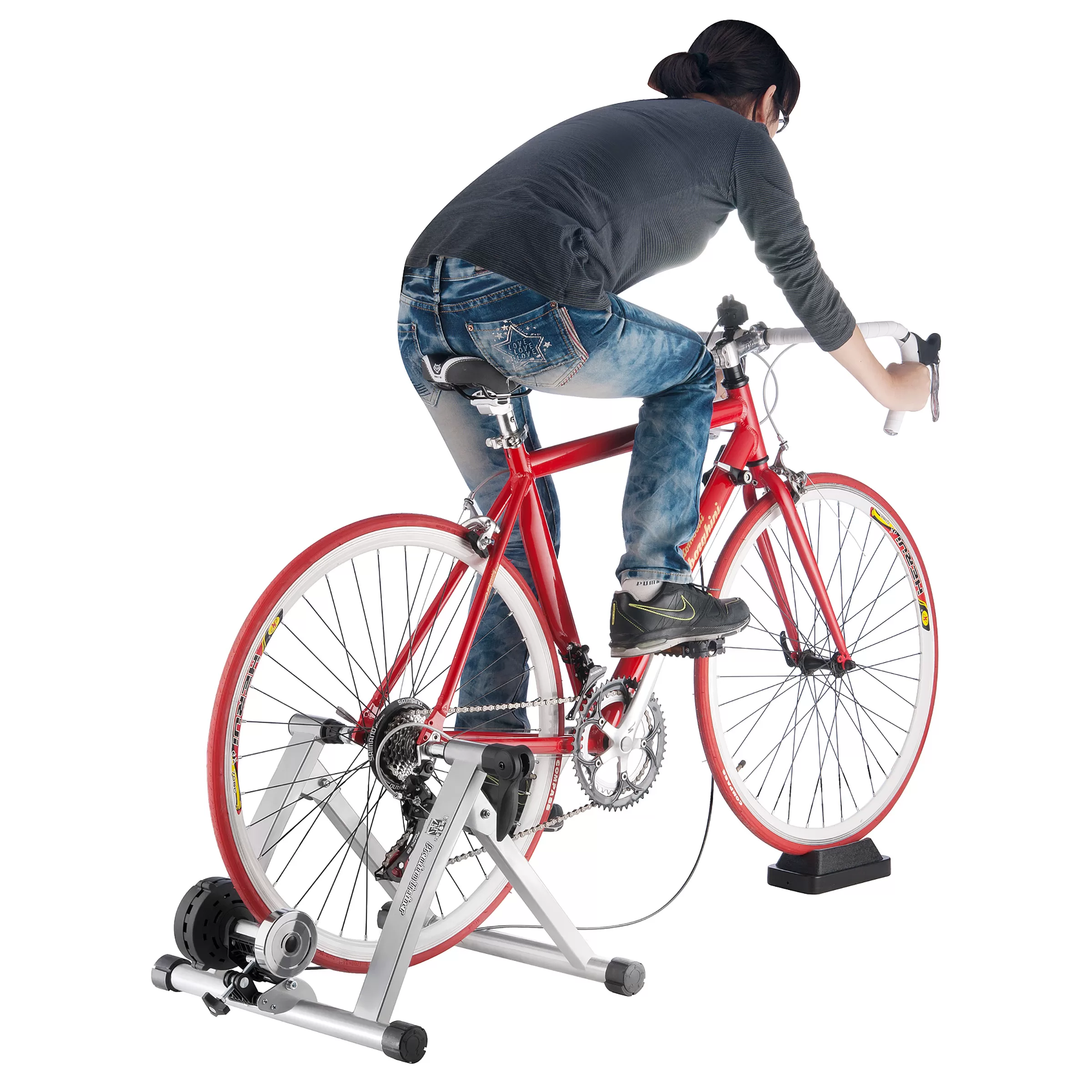 2016 Bike Lane Premium Trainer Bicycle Indoor Trainer Exercise & Ride All Year