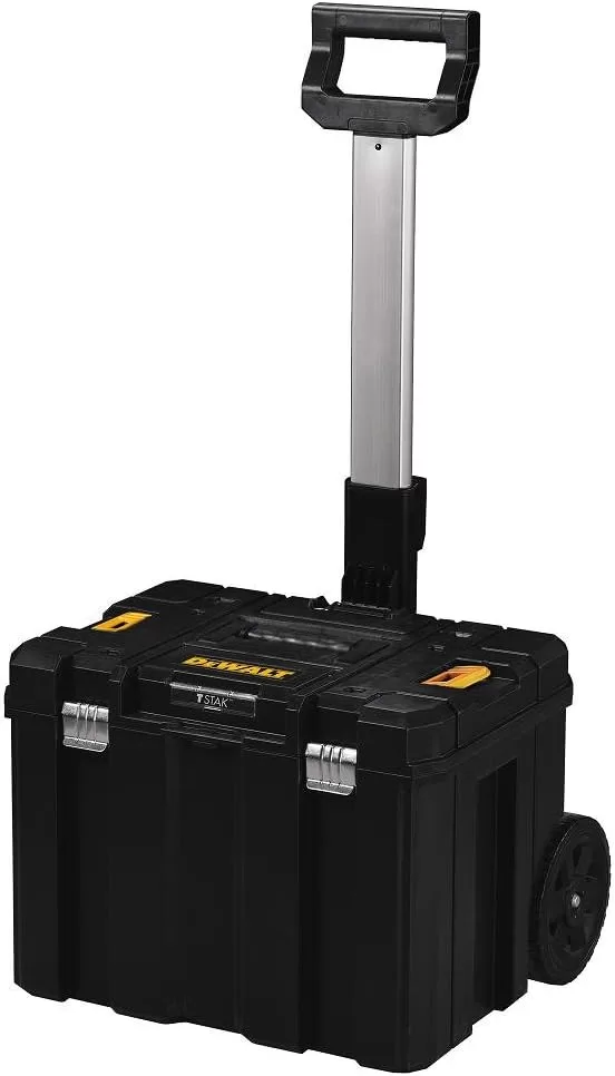 DEWALT TSTAK Rolling Tool Box, Mobile Storage, Extra-Deep Storage, Durable, Allows Stacking (DWST17820)