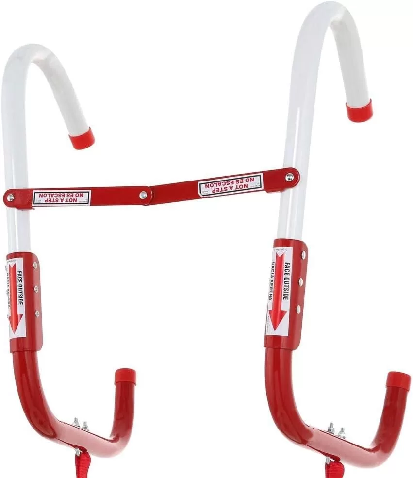 Kidde Fire Escape Ladder, 2-Story Rope Ladder, Extends to 13-Feet, Anti-Slip Rungs