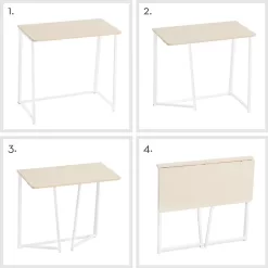 WOHOMO Folding Desk, Small Foldable Desk 31.5