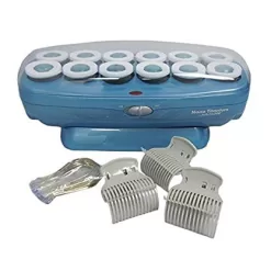 BaBylissPRO Nano Titanium Ceramic Hair Rollers, Blue, 12