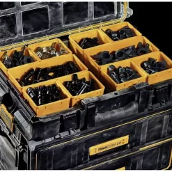 DEWALT ToughSystem Tool Organizer, 2.0 Full-Size, 10 Compartments (DWST08040)