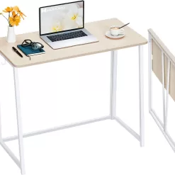 WOHOMO Folding Desk, Small Foldable Desk 31.5