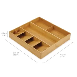 Joseph Joseph Large DrawerStore Bamboo Utensil Organizer