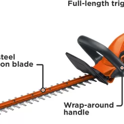 BLACK+DECKER 20V MAX Cordless Hedge Trimmer, 22-Inch, Tool Only (LHT2220B)