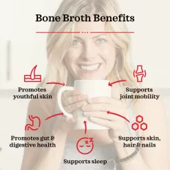 Chicken Bone Broth Soup by Kettle and Fire, Pack of 6, 16.9 Ounce